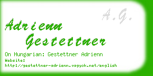 adrienn gestettner business card